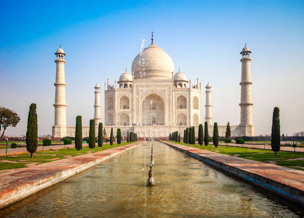 istock The Taj Mahal in Agra, India 1743541140