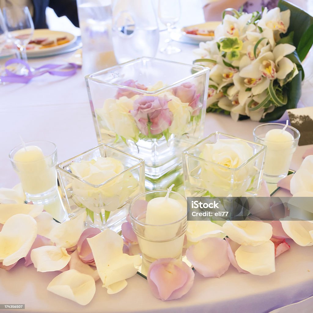 Vela de Casamento - Royalty-free Bouquet Foto de stock