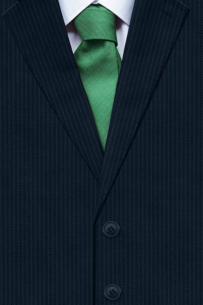 istock Closeup businessman suit with tie 174356915