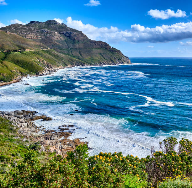 istock Beautiful rocky coastline - close to Cape Town 1743584724