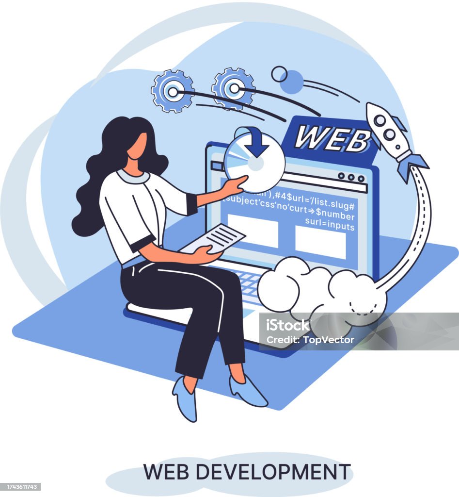 Web Development Coding And Programming Creation Digital Software Mobile ...