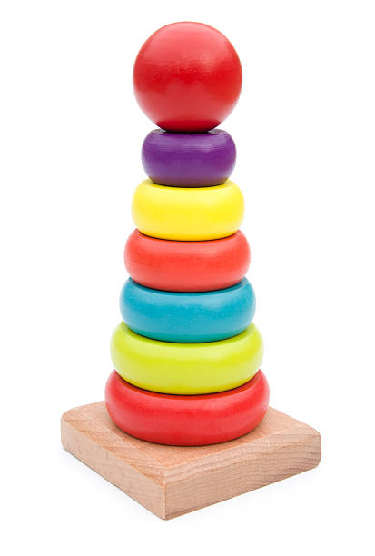 istock wooden pyramid for children with clipping path 174364494