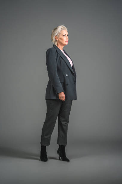 istock Elegant Mature White Female Corporate Worker 1743649941