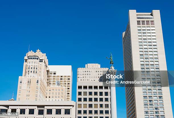 샌프란시스코 유니언 스퀘어 대해 분명했습니까 Blue Sky 0명에 대한 스톡 사진 및 기타 이미지 - 0명, 건물 외관, 건축