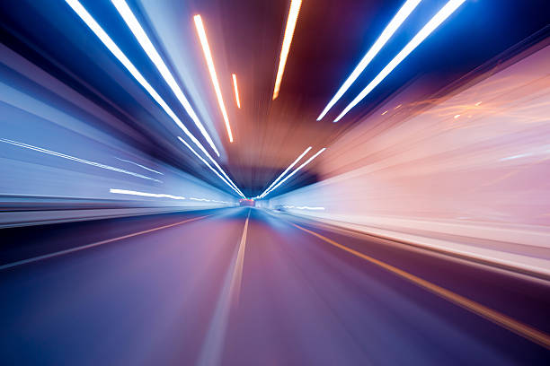 istock Abstract Speed motion in highway tunnel 174367280