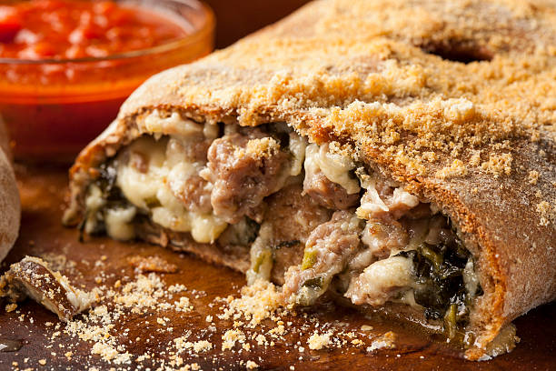 istock Fresh Homemade Italian Calzone 174369380