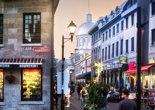 Bonsecours Market in Montreal is located on cobblestoned historic St. Paul Street in Old Montreal.   It is a public market and is also available as a public banquet hall.