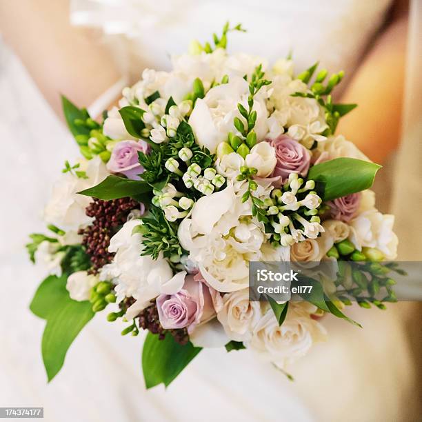 Bride Bouquet Stock Photo - Download Image Now - Adult, Beautiful People, Beauty