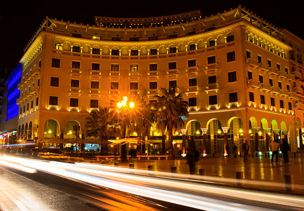 istock Thessaloniki by night, Greece 174374330