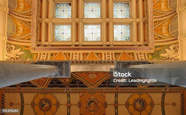 Library Of Congress Stockfoto und mehr Bilder von Architektonische Säule - Architektonische Säule, Architektur, Bauwerk