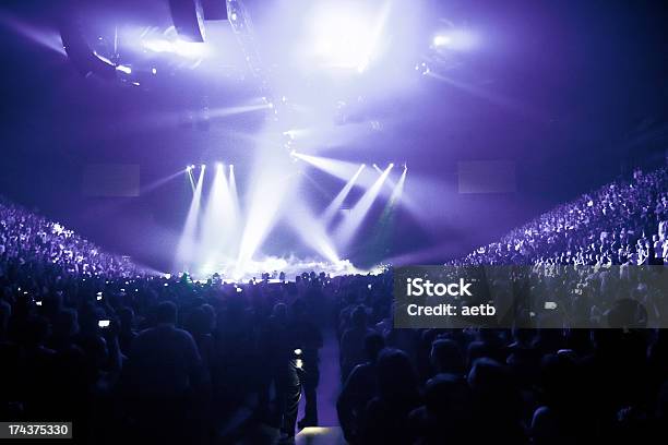 Big Live Music Concert Stock Photo - Download Image Now - Large, Stadium, Event