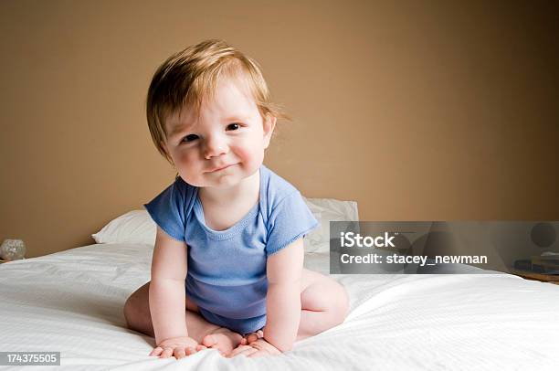 Adorable And Happy Baby Stock Photo - Download Image Now - Baby - Human Age, Baby Boys, 6-11 Months