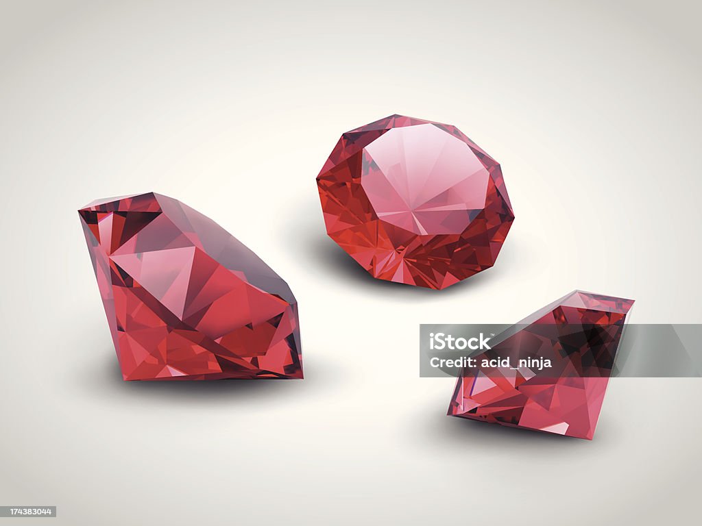 Rubygem Vector Ruby Gems Stock Illustration - Download Image Now - Ruby, Gemstone ...