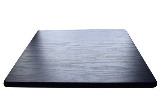 istock black wooden texture isolated on white background, blank wood for design 1743841524