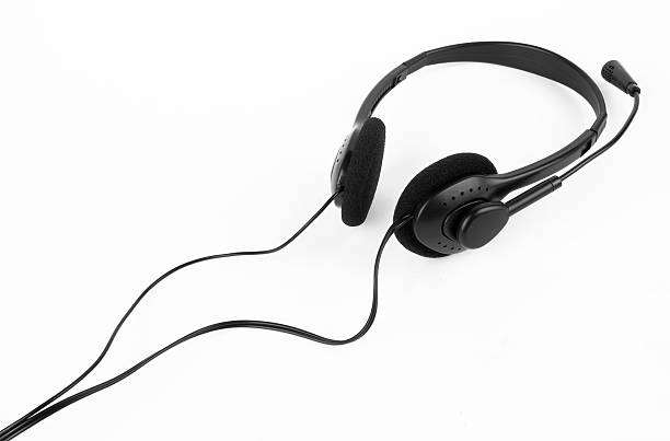 istock Headphones with a microphone 174386808