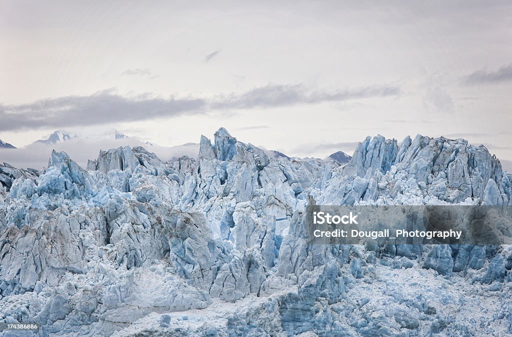 Close -up of ハバード氷原 - ハバード氷河のロイヤリティフリーストックフォト