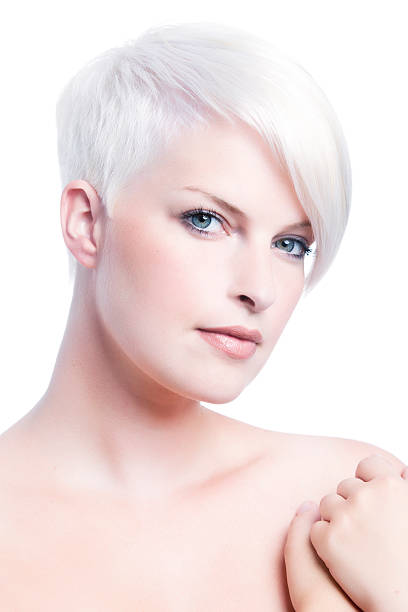 Beautiful Blonde XXI stock photo