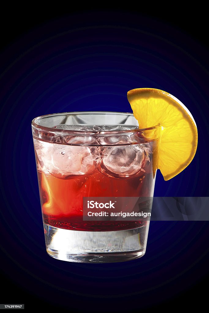 Cocktail with grenadine juice and lemon Delicius cocktail with grenadine juice and lemon Alcohol - Drink Stock Photo