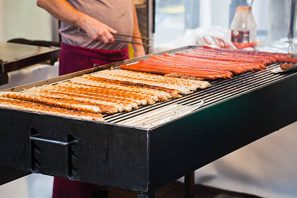 istock grill with frankfurter sausages 174397526