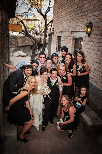 istock Same Sex Wedding Party 174398177