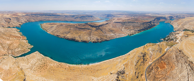 Firat River in Halfeti, Sanliurfa, Turkey
