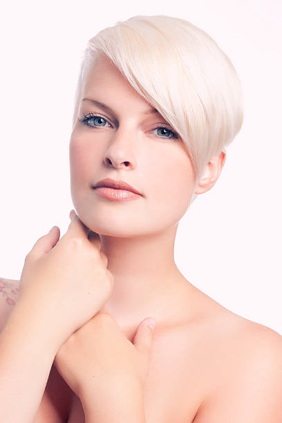 Beautiful Blonde XVII stock photo