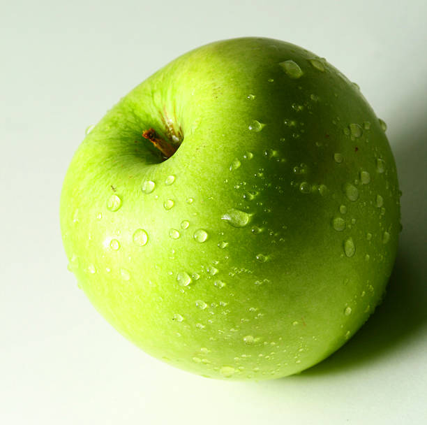 Green apple stock photo