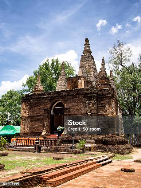 Wat Jedyod Temple - zdjęcia stockowe i więcej obrazów Antyki - Antyki, Architektura, Azja