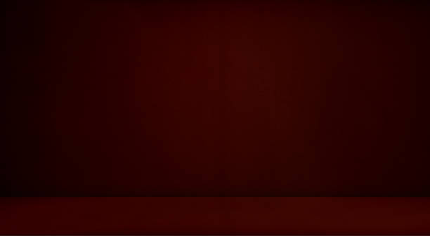 istock Red Studio Room Dark Background, Wall Bar Empty Floor Table Product Beauty, Old Counter Material Pattern Abstract Texture Design Banner Paper Vintage Kitchen Interior 3d Scene Cement Loft Minimalist. 1744078741