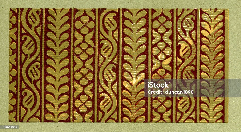 Persa padrão - Royalty-free Antigo Ilustração de stock