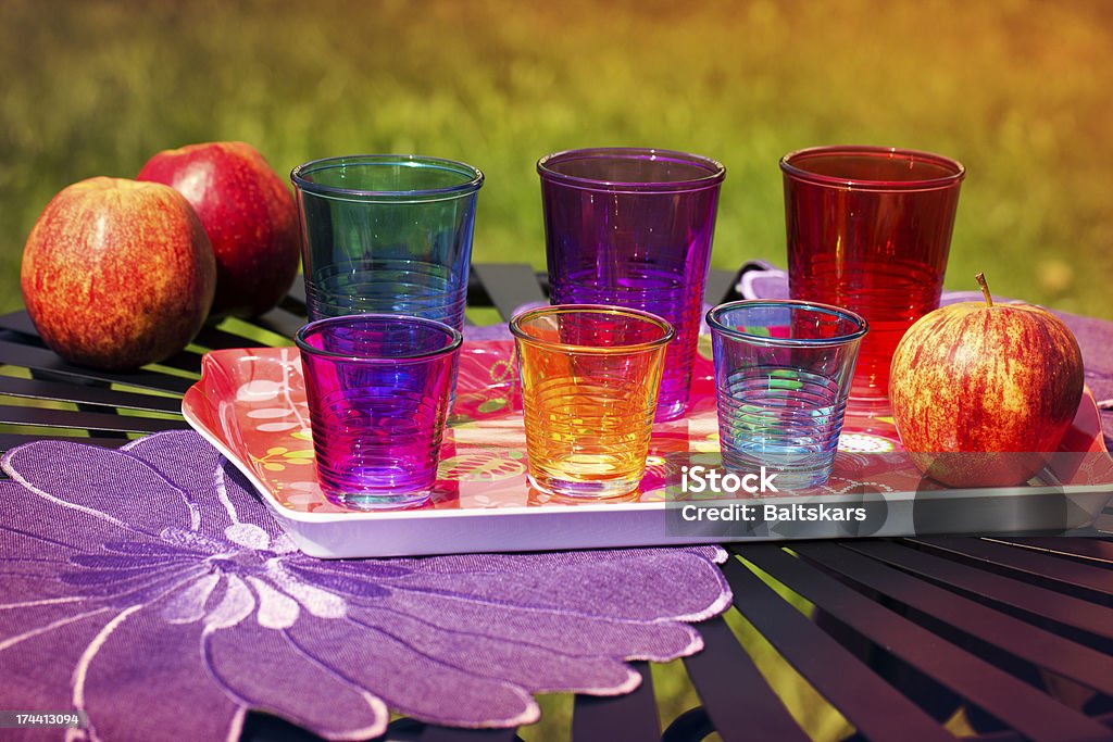 Bicchieri di plastica - Foto stock royalty-free di Alimentazione sana