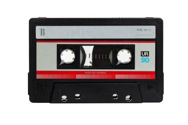 istock antique and obsolete audio cassette isolated on a white 1744150478