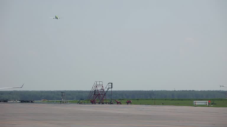 Airfield of Moscow airport