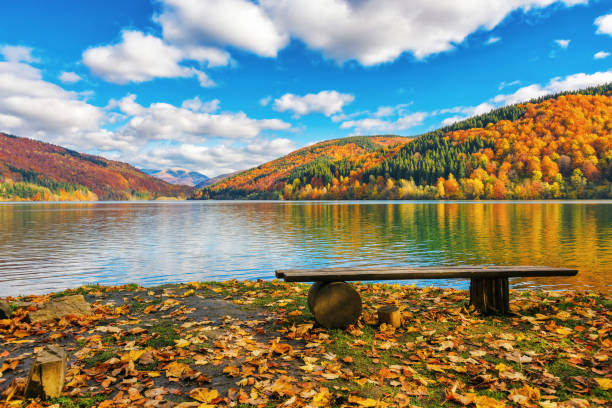 istock mountainous autumn landscape with lake 1744208974