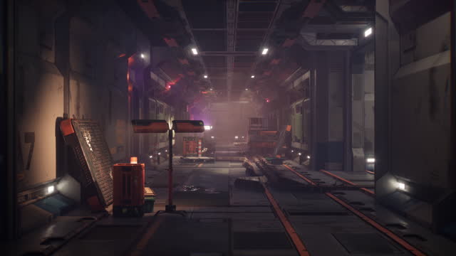 Bunker corridors with steel walls and sparse lighting.