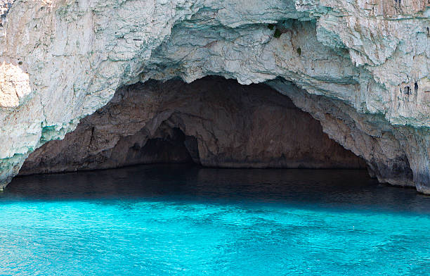 istock Blue caves at Paxos island in Greece 174425377