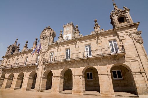 Town Hall of Lugo, Galicia. Travel. Tourism