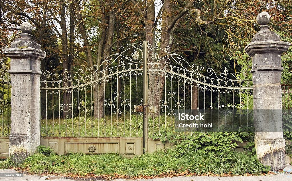 Alte gate - Lizenzfrei Alt Stock-Foto