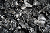 Black coal macro photography desktop
