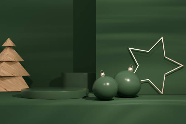 istock Christmas New Year Concept 3D 1744270252
