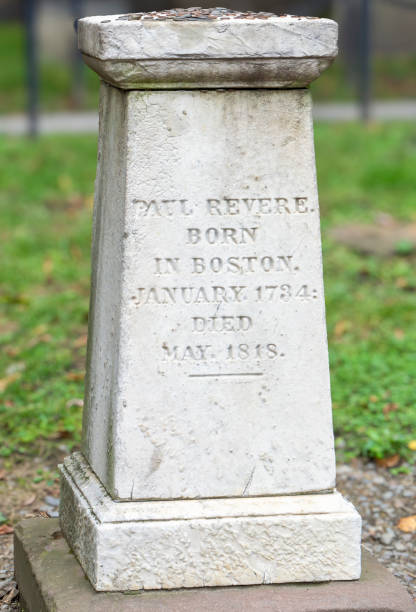 istock Tomb in Granary Burying Ground in Boston 1744280351