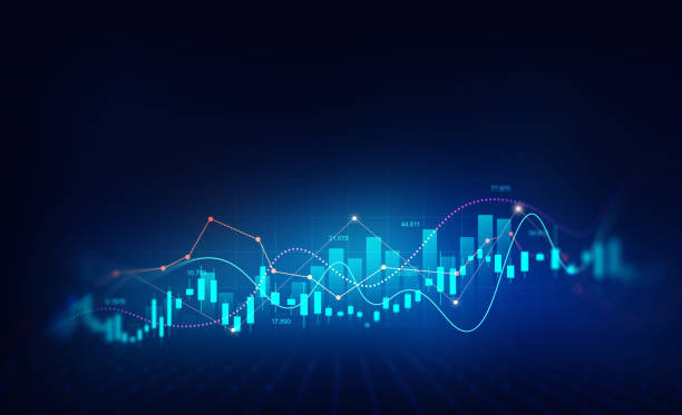 istock Business growth graph chart and success financial arrow up. Development graph profit and investment. 1744284288