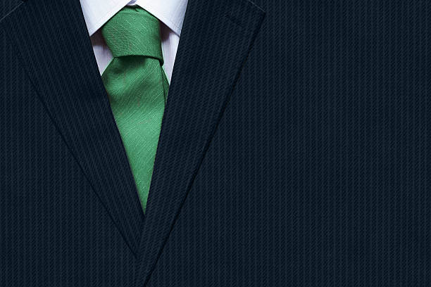 istock Closeup businessman suit with tie 174429167