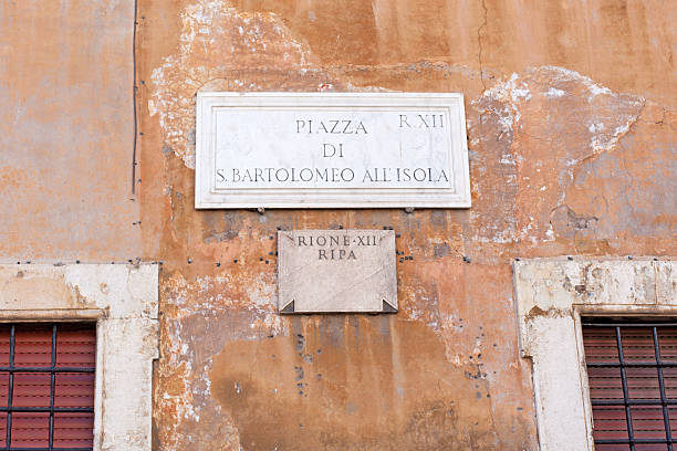 istock Marble Sign on Ancient Vintage Wall 174429629
