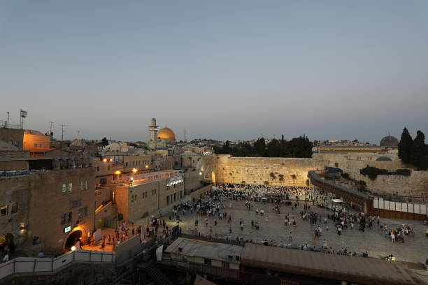 istock Wailing Wall Jewish prayers in Jerusalem Old City sunset 1744313302