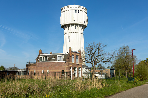 Utrecht in the Netherlands. 30 April 2023. Watertoren Nieuwegein.