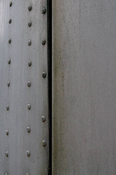 istock Weathered Aluminium Siding on Large Truck 174432762