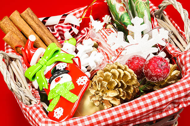 istock Christmas preparation basket 174435221