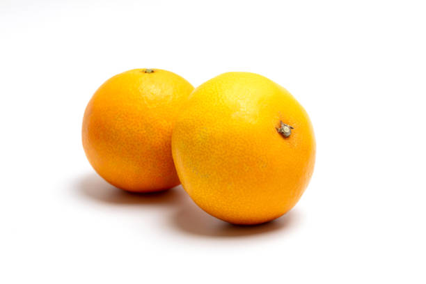 Studio Photography of Oranges on White Background