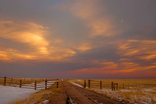 istock Pastel Sunset on the Plains 174437902